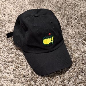 Black Masters Golf Cap Brand New With Tags
